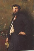 John Singer Sargent Portrait of French writer Edouard Pailleron oil painting artist